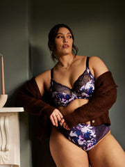 SCULPTRESSE - FREE EXPRESS SHIPPING -Arianna Full Cup Bra- Damson Floral