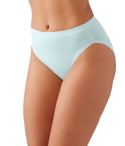 WACOAL - FREE SHIPPING - Understated Cotton Hi-Cut Wacoal Panties