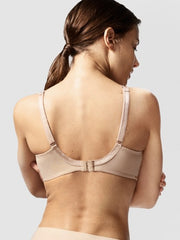 CHANTELLE - FREE EXPRESS SHIPPING -Allure Unlined Plunge Bra- Nude