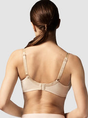 CHANTELLE - FREE EXPRESS SHIPPING -Basic Invisible Custom Fit Bra- Biscuit
