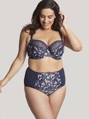 SCULPTRESSE - FREE EXPRESS SHIPPING -Chi Chi Balconnet Bra- Autumn Floral
