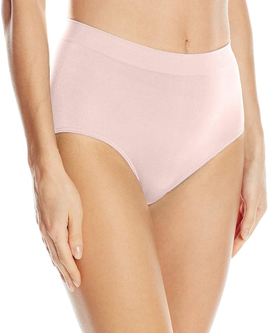 Wacoal B-Smooth Seamless Panty Set of 3 Womans MEDIUM Underwear ROSE TAUPE  BLACK