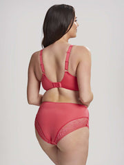 SCULPTRESSE - FREE EXPRESS SHIPPING -Roxie Plunge Bra- Coral