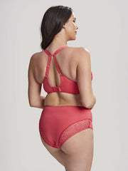 SCULPTRESSE - FREE EXPRESS SHIPPING -Roxie Plunge Bra- Coral