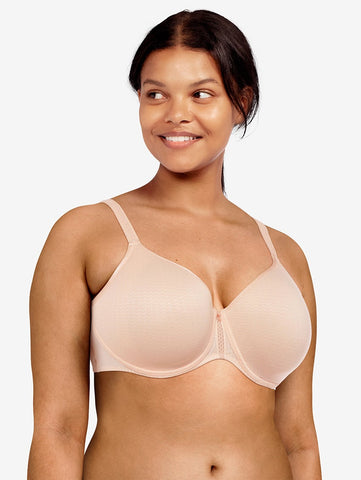 CHANTELLE - FREE EXPRESS SHIPPING -Chic Essential Spacer Bra- Gold Beige