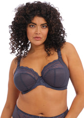 ELOMI - FREE EXPRESS SHIPPING -Charley Plunge Stretch Bra- Storm