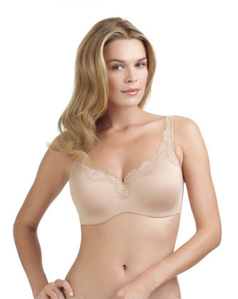 Le Mystere Lace Dream Tisha 34H Nude Full-Busted Lace T-shirt Bra