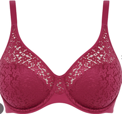 CHANTELLE - FREE EXPRESS SHIPPING -Norah Comfort Underwire Bra- Ruby Rose