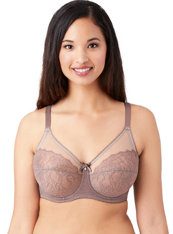Buy Wacoal Retro Chic Full Coverage Underwire Bra 855186, Up to H Cup
