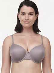 CHANTELLE - FREE EXPRESS SHIPPING -Basic Invisible Custom Fit Bra- Gray