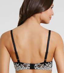 Buy Wacoal Black & Off White Medium Coverage Lace Bra 65191 - Bra for Women  1341469