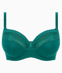 FANTASIE - FREE EXPRESS SHIPPING -Illusion Side Support Bra- Emerald