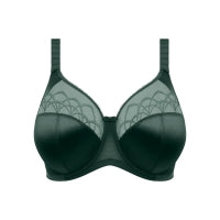 ELOMI - FREE EXPRESS SHIPPING -Cate Full Cup Banded Bra- Pine Grove