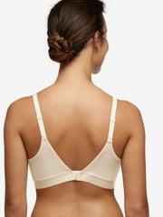CHANTELLE - FREE EXPRESS SHIPPING -Norah Comfort Supportive Wirefree Bra- Talc