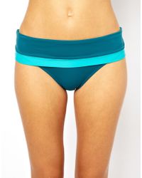 Panache Swimwear - Isobel Fold Pant SW0767 - Emerald - Thebra