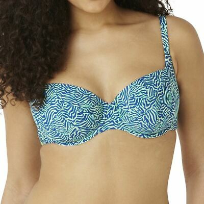 Cleo Swimwear Hattie Balconnet CW0042 Zebra Print Thebra