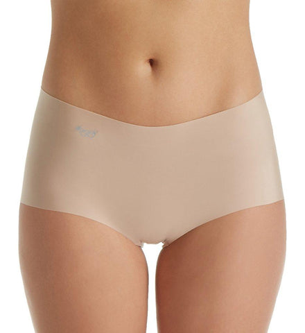 Sloggi Panties - Invisible Microfiber Boy shorts 90021 - Nude - Thebra