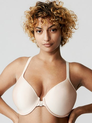 Front Close Bras Brown, Bras for Large Breasts