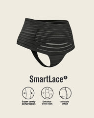 LEONISA SHAPEWEAR - FREE SHIPPING - UltraStripe Undetectable Thong Leonisa Panties