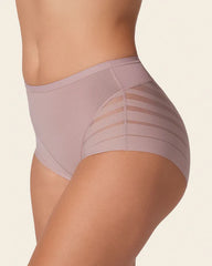 LEONISA SHAPEWEAR - FREE SHIPPING - Stripe Undetectable Leonisa Panties