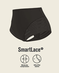 LEONISA SHAPEWEAR - FREE SHIPPING - Stripe Undetectable Leonisa Panties