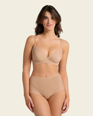 LEONISA SHAPEWEAR - FREE SHIPPING - Stripe Undetectable Leonisa Panties