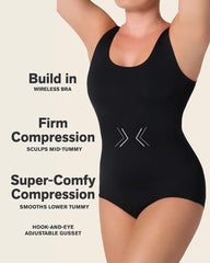 LEONISA SHAPEWEAR - FREE SHIPPING - Bare Boldly Bodysuit Leonisa Shapewear