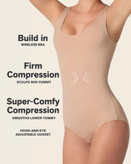 LEONISA SHAPEWEAR - FREE SHIPPING - Bare Boldly Bodysuit Leonisa Shapewear