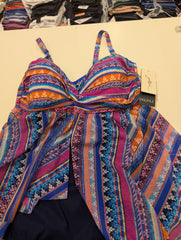 GOTTEX - FREE SHIPPING - FLOWEY OPEN ONE-PIECE SUIT Gottex swimwear