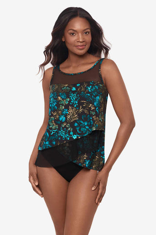 MIRACLESUIT - FREE EXPRESS SHIPPING - Mirage Tankini Top MiracleSuit Swimwear