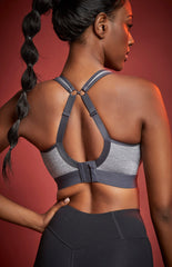 PANACHE SPORTS -Wireless Sports Bra Charcoal Mineral- FREE EXPRESS SHIPPING