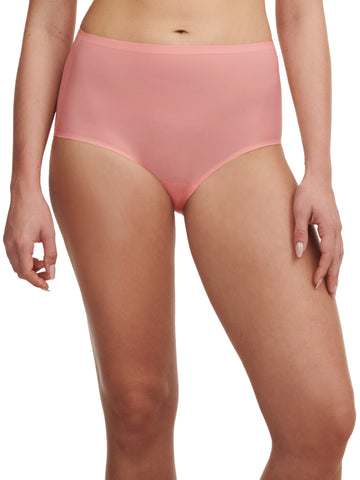 Chantelle Panties - SoftStretch Seamless Full Brief in One Size 2647-06V - Candellight Pink