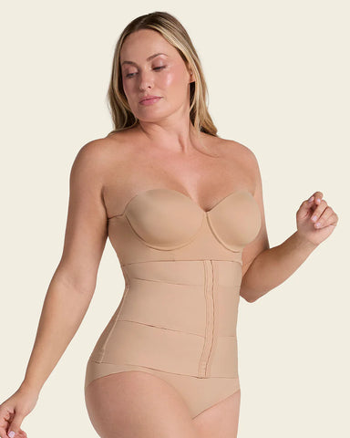 LEONISA SHAPEWEAR - FREE SHIPPING - 3-Belt Waist Cincher Leonisa Shapewear
