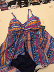 GOTTEX - FREE SHIPPING - FLOWEY OPEN ONE-PIECE SUIT Gottex swimwear