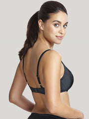 Panache Swimwear - Marina Padded Plunge Bikini SW0835 - Graphite