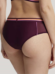 Panache Swimwear - Kira Active Brief Bikini Bottoms SW1386 - Mulberry