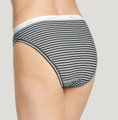 Jockey Panties - Classic Comfort Cotton 3 Pack French Cut 7625/7627 - Simple Stripe