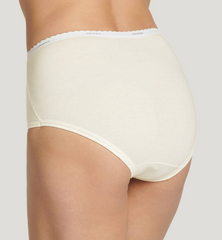 Jockey Panties - Classic Comfort Cotton 3 Pack Brief 7623/7626 - Ivory