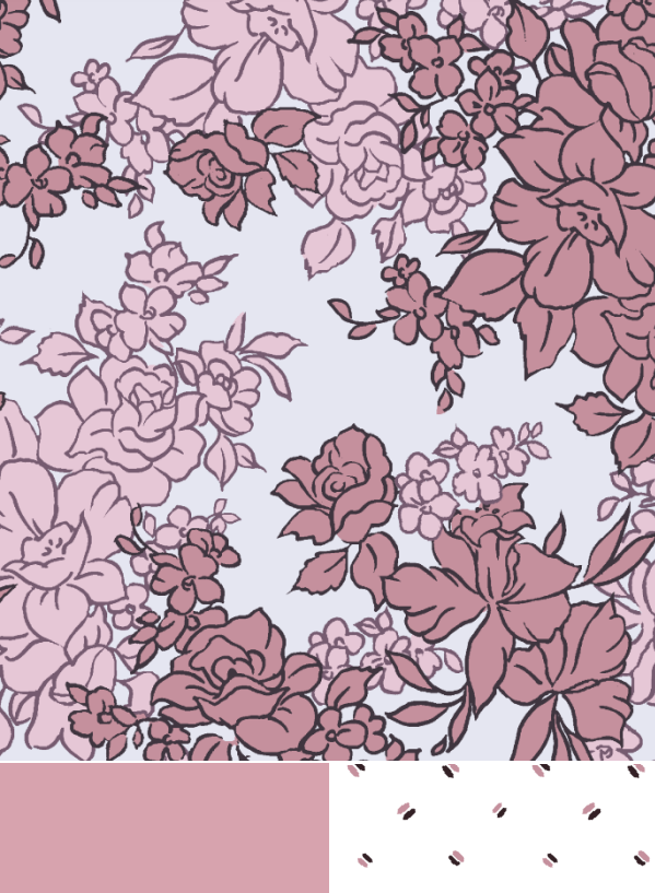 Jockey Panties - Elance Cotton Comfort 3 Pack Hipsters 7464 - Maiden Floral/Pink Harmony/Dash Dot