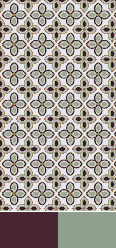 Jockey Panties - Elance Cotton Comfort 3 Pack Bikini 7462 - Gallant Geo/Deep Sangria/Dried Sage