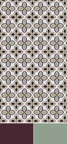 Jockey Panties - Elance Cotton Comfort 3 Pack French Cut 7461/7467 - Gallant Geo/Deep Sangria/Dried Sage