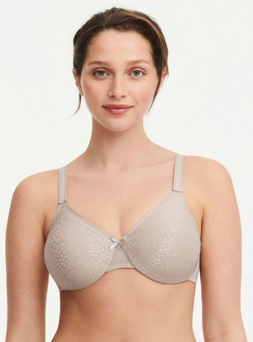 CHANTELLE - FREE EXPRESS SHIPPING -C Magnifique Wirefree Bra- Latte