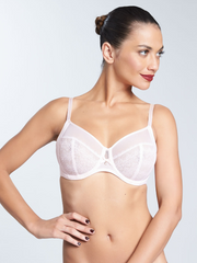 Chantelle Bra - Releve Moi Perfect Fit Underwire 1571 - Blush Pink -FREE EXPRESS SHIPPING