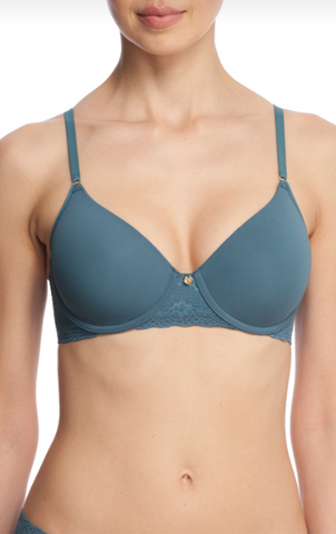 NATORI - FREE EXPRESS SHIPPING -Bliss Perfection Underwire Bra- Poolside
