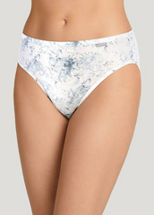 Jockey Panties - Supersoft Soft & Comfy French Cut 3PCK 7048 - Rose Wine, Sun Washed Floral, Subtle Mint (410)