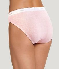Jockey Panties - Classic Comfort Cotton 3 Pack French Cut 7625/7627 - Coral Mist, Sorbet, Geo Coral (658)