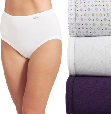JOCKEY - FREE SHIPPING - Elance Cotton 3 Pack Brief Jockey Panties