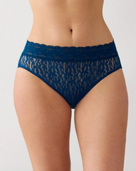 WACOAL - FREE SHIPPING - Halo Lace Hi-Cut Briefs Wacoal Panties