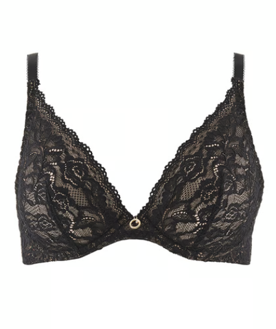 AUBADE - FREE EXPRESS SHIPPING - Rosessence Triangle Plunge Aubade Bra