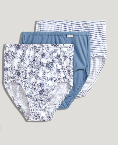 JOCKEY - FREE SHIPPING - Elance Cotton 3 Pack Brief Jockey Panties